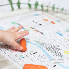 Mini Explorers Biodegradable Disposable Placemats (Pack of 20) - Little Kims