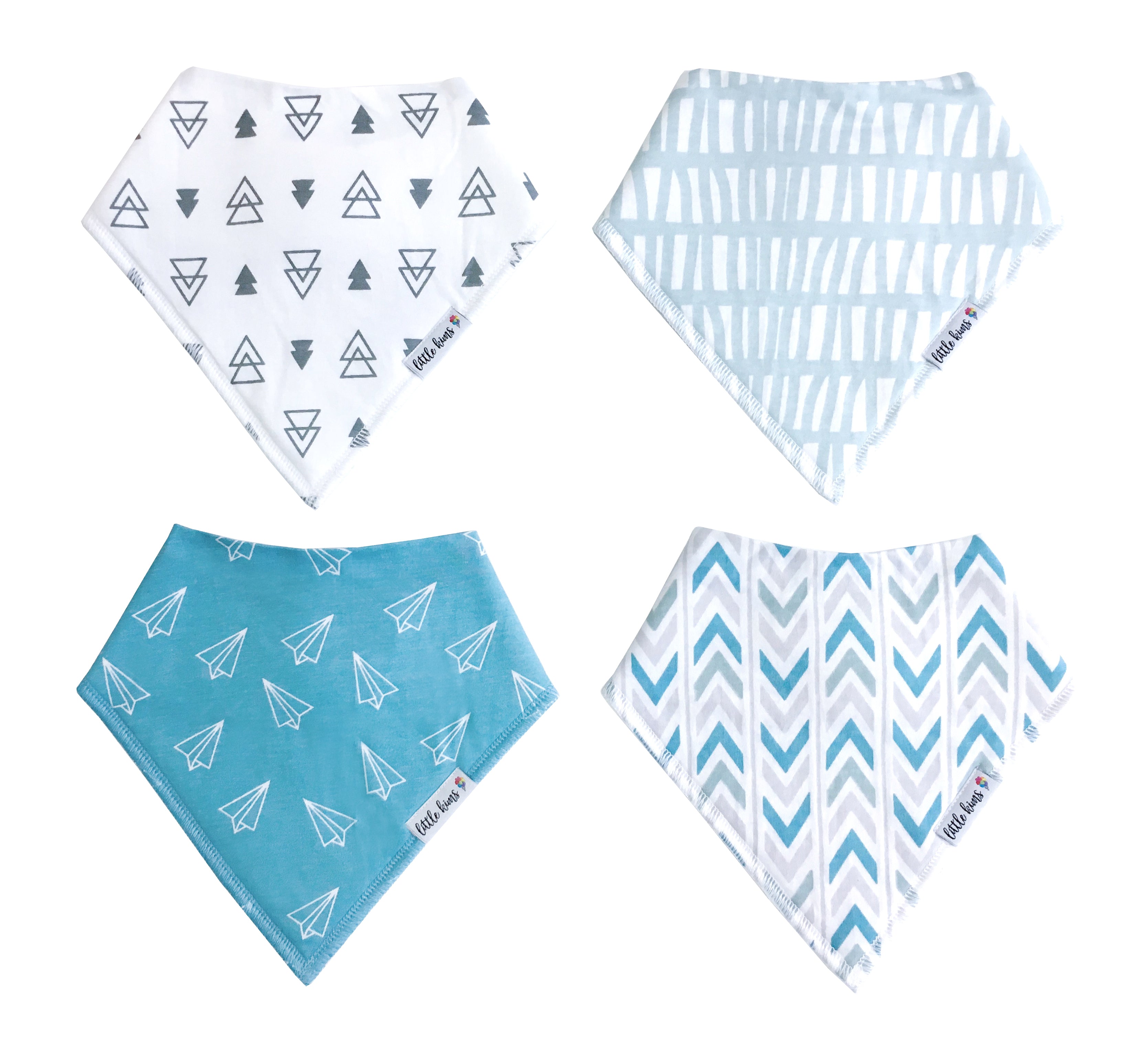 Flyer Bibs Organic Bandana Bibs - Frequent Flyer – Little Kims